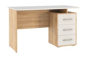 Стол компьютерный 1200 Лайт-2 дуб сонома/белый в Нягани - nyagan.mebel-tymen.ru | фото