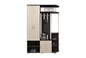 Прихожая Домино венге/дуб млечный в Нягани - nyagan.mebel-tymen.ru | фото