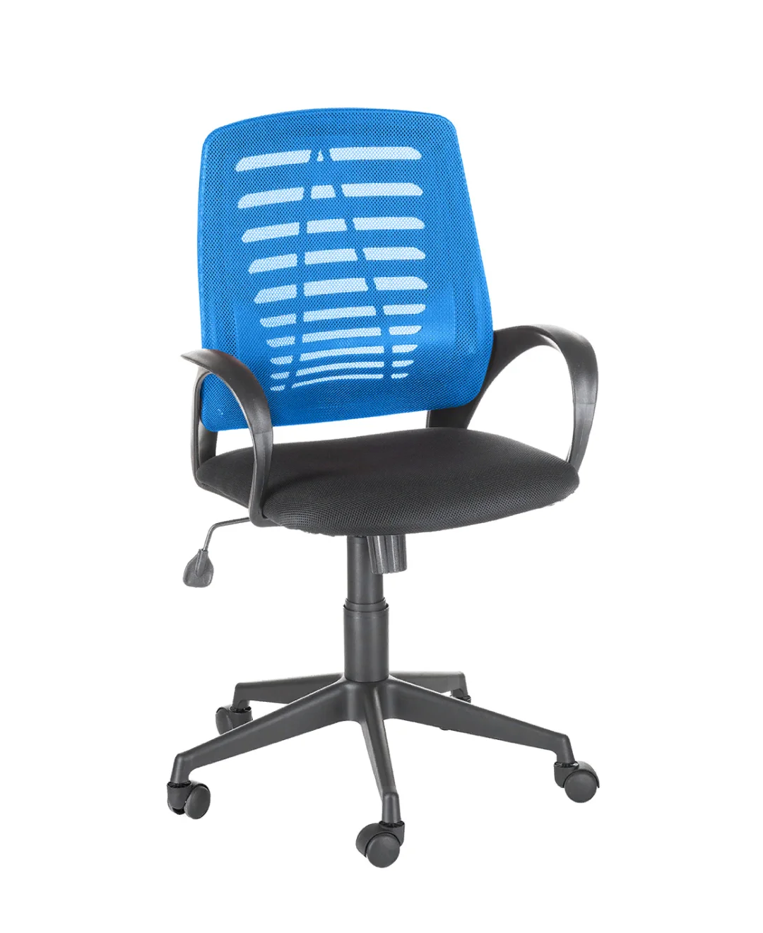 Кресло Ирис TW- синяя/TW-черн в Нягани - nyagan.mebel-tymen.ru | фото