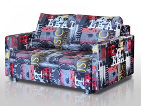 Диван Реал 120 с подлокотниками мьюзик в Нягани - nyagan.mebel-tymen.ru | фото