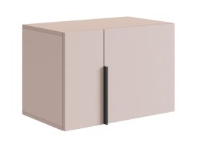 Антресоль двухдверная L600 Баско кашемир в Нягани - nyagan.mebel-tymen.ru | фото