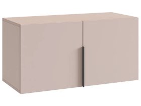 Антресоль двухдверная L800 Баско кашемир в Нягани - nyagan.mebel-tymen.ru | фото