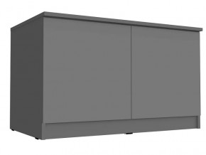 Антресоль-тумба Челси Графит в Нягани - nyagan.mebel-tymen.ru | фото