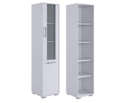 Стеллаж Лайт-2 белый/белый в Нягани - nyagan.mebel-tymen.ru | фото