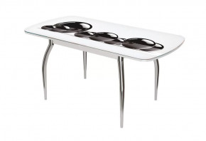 Бостон-3 ф/п Шары, 1100*700 мм, белый/хром триумф в Нягани - nyagan.mebel-tymen.ru | фото