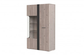 "БРИЗ" шкаф-витрина, 2 дверцы в Нягани - nyagan.mebel-tymen.ru | фото