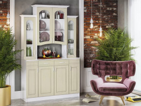 Буфет 4-х створчатый Констанция Фисташка, Мускат в Нягани - nyagan.mebel-tymen.ru | фото