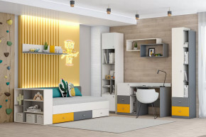 Детская Клео С-2, графит, миндаль, солнечный Диал в Нягани - nyagan.mebel-tymen.ru | фото