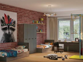 Детская Наоми графит нубук в Нягани - nyagan.mebel-tymen.ru | фото