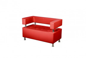 Диван 2-х местный Рейли (красный) в Нягани - nyagan.mebel-tymen.ru | фото