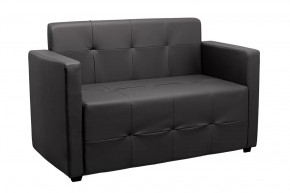 Диван 2-х местный Ситено (черный) в Нягани - nyagan.mebel-tymen.ru | фото