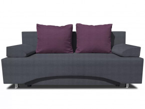 Диван Аристократ Shaggy Grafit-Shaggy Plum кат. 2 в Нягани - nyagan.mebel-tymen.ru | фото