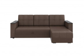 Диван АТЛАНТ угловой без столика Марика чёрный в Нягани - nyagan.mebel-tymen.ru | фото