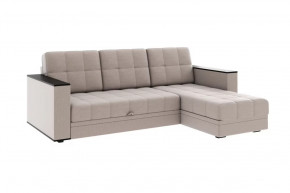 Диван АТЛАНТ угловой без столика NEO 8 кэмэл в Нягани - nyagan.mebel-tymen.ru | фото