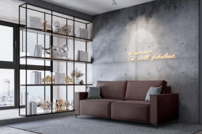 Диван-кровать "Кляйн" дымчато-розовый в Нягани - nyagan.mebel-tymen.ru | фото