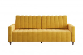 Диван-кровать Марк Модель 054 Велюр Ультра Мустард в Нягани - nyagan.mebel-tymen.ru | фото