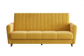 Диван-кровать Монако Модель 002 Велюр Ультра Мустард в Нягани - nyagan.mebel-tymen.ru | фото