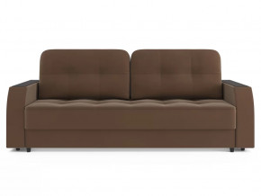 Диван-кровать Нью-Йорк Модель 036 Велюр Луна 25 браун в Нягани - nyagan.mebel-tymen.ru | фото