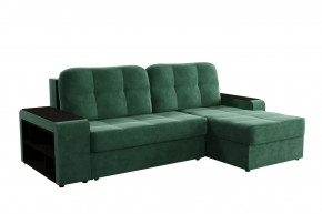 Диван-кровать угловой Дубай Модель 011 Велюр Ультра форест в Нягани - nyagan.mebel-tymen.ru | фото