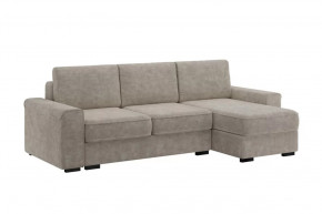 Диван-кровать угловой "Леон" жемчужно-серый в Нягани - nyagan.mebel-tymen.ru | фото