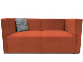 Диван модульный прямой Бергамо две секции Dream Orange кат. 3 в Нягани - nyagan.mebel-tymen.ru | фото