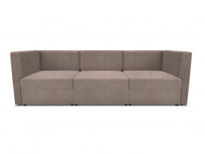 Диван модульный прямой Бергамо три секции Savana Plus Mocca кат. 1 в Нягани - nyagan.mebel-tymen.ru | фото