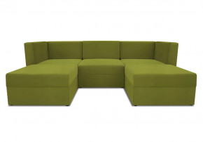 Диван модульный угловой Бергамо пять секций Dream Apple кат. 3 в Нягани - nyagan.mebel-tymen.ru | фото