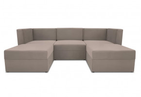 Диван модульный угловой Бергамо пять секций Dream beige кат. 3 в Нягани - nyagan.mebel-tymen.ru | фото