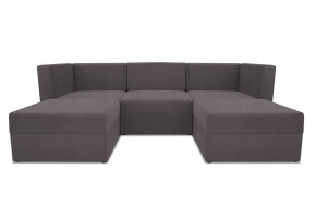 Диван модульный угловой Бергамо пять секций Dream Grey кат. 3 в Нягани - nyagan.mebel-tymen.ru | фото