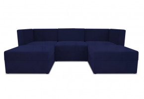 Диван модульный угловой Бергамо пять секций Dream Indigo кат. 3 в Нягани - nyagan.mebel-tymen.ru | фото