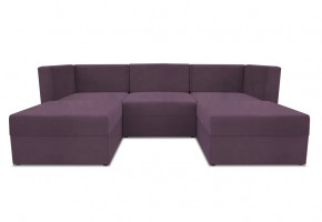 Диван модульный угловой Бергамо пять секций Dream Plum кат. 3 в Нягани - nyagan.mebel-tymen.ru | фото