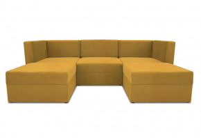 Диван модульный угловой Бергамо пять секций Dream Yellow кат. 3 в Нягани - nyagan.mebel-tymen.ru | фото