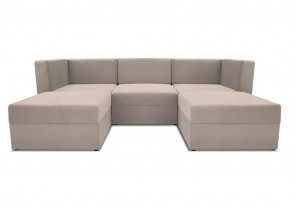 Диван модульный угловой Бергамо пять секций Savana plus Ivory кат. 1 в Нягани - nyagan.mebel-tymen.ru | фото