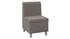 Диван прямой малый «Каир» Исп.2 Велюр Camaro 05 (мокко) в Нягани - nyagan.mebel-tymen.ru | фото