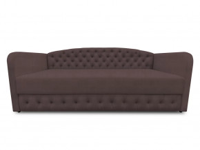 Диван-софа Гарвард-2 с каретной стяжкой Bingo Chocolate кат.1 в Нягани - nyagan.mebel-tymen.ru | фото