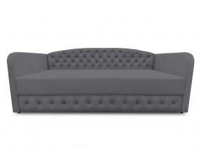 Диван-софа Гарвард-2 с каретной стяжкой Bingo Grafit кат.1 в Нягани - nyagan.mebel-tymen.ru | фото