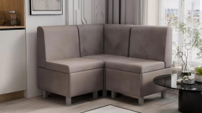 Диван угловой «Каир» ГН №4 Исп.2 Велюр Camaro 05 (мокко) в Нягани - nyagan.mebel-tymen.ru | фото