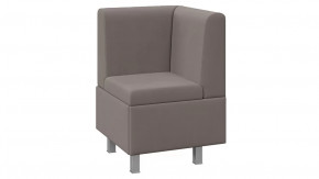 Диван угловой «Каир» Исп.2 Велюр Camaro 05 (мокко) в Нягани - nyagan.mebel-tymen.ru | фото