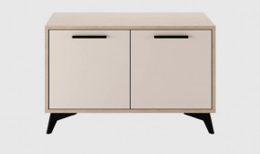 ЕВА Тумба 800 2С (ш800*г411*в509мм), Сатин в Нягани - nyagan.mebel-tymen.ru | фото