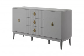 Фарго Комод 2 двери 3 ящика Антрацит в Нягани - nyagan.mebel-tymen.ru | фото