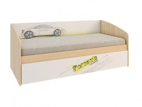 Кровать Форсаж (Софа) дуб сонома/белый в Нягани - nyagan.mebel-tymen.ru | фото