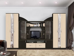 Гостиная Аллегро, вариант 5, венге Linum/дуб белфорт в Нягани - nyagan.mebel-tymen.ru | фото