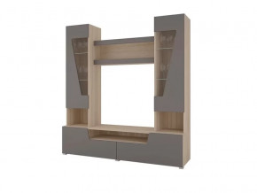 Гостиная Анталия 2 Сонома - Графит софт в Нягани - nyagan.mebel-tymen.ru | фото