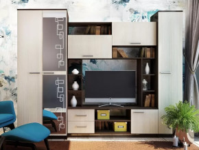 Гостиная Флора венге-дуб в Нягани - nyagan.mebel-tymen.ru | фото