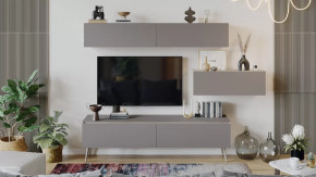 Гостиная «Глосс» №6 Баттл Рок, Бежевый в Нягани - nyagan.mebel-tymen.ru | фото