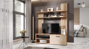 Гостиная Каролина Дуб Вотан/Кашемир в Нягани - nyagan.mebel-tymen.ru | фото