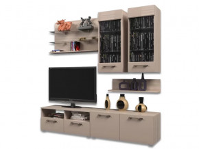 Гостиная Ненси-3 2000х2000х446 Ясень-Капучино глянец в Нягани - nyagan.mebel-tymen.ru | фото