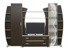 Гостиная Тиана-3 (Дуб Белфорт/Дуб Венге) в Нягани - nyagan.mebel-tymen.ru | фото