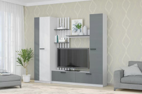 Гостиная Юджи Анкор Светлый/Графит в Нягани - nyagan.mebel-tymen.ru | фото