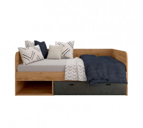 GRACE кровать LOZ90 (Дуб наварра/Графит) в Нягани - nyagan.mebel-tymen.ru | фото